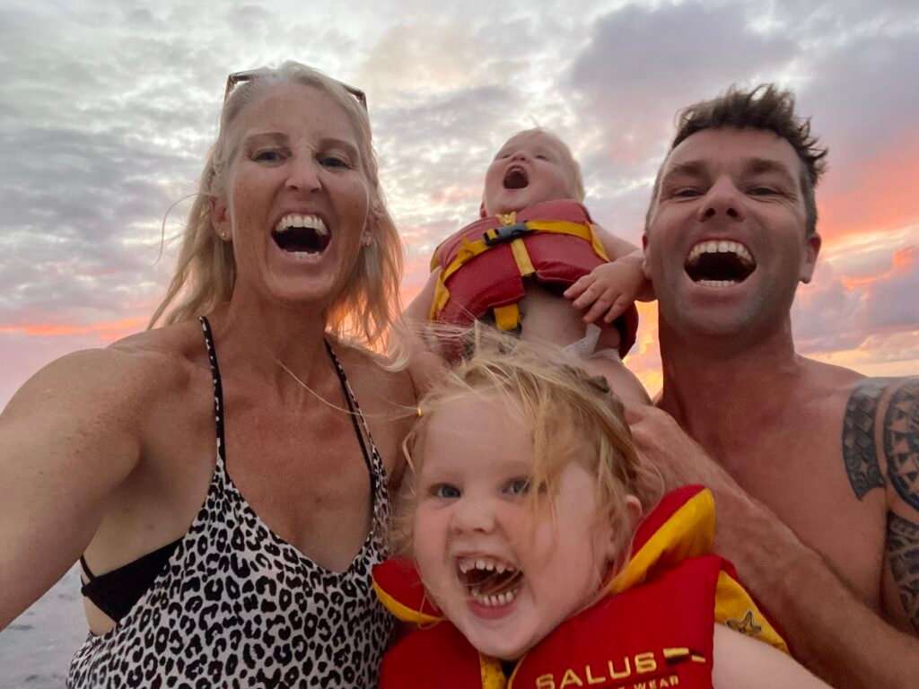 Ben, Ashley, Willa, Bodhi.