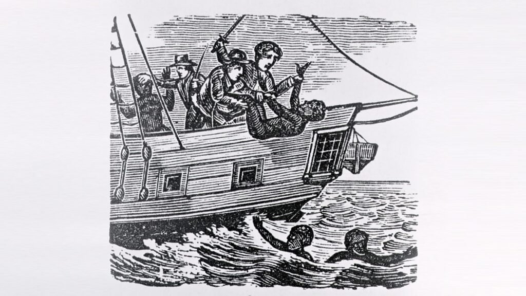 Slave ship Zong Cruised
